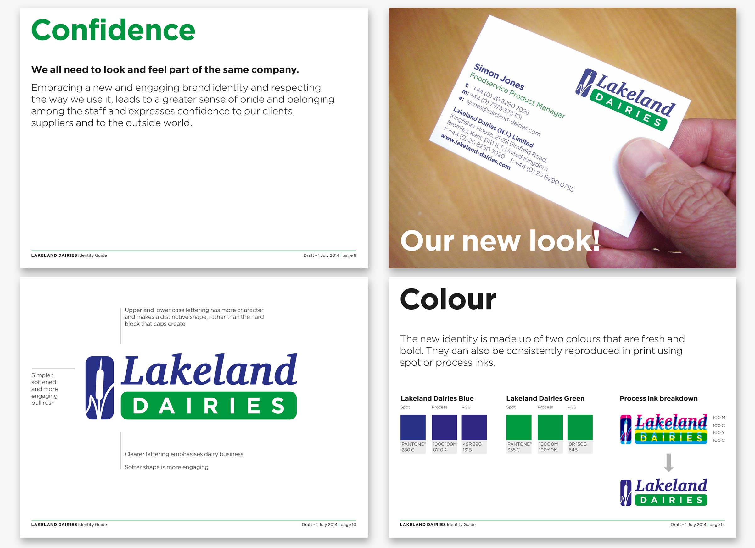Lakeland Dairies brand guidelines