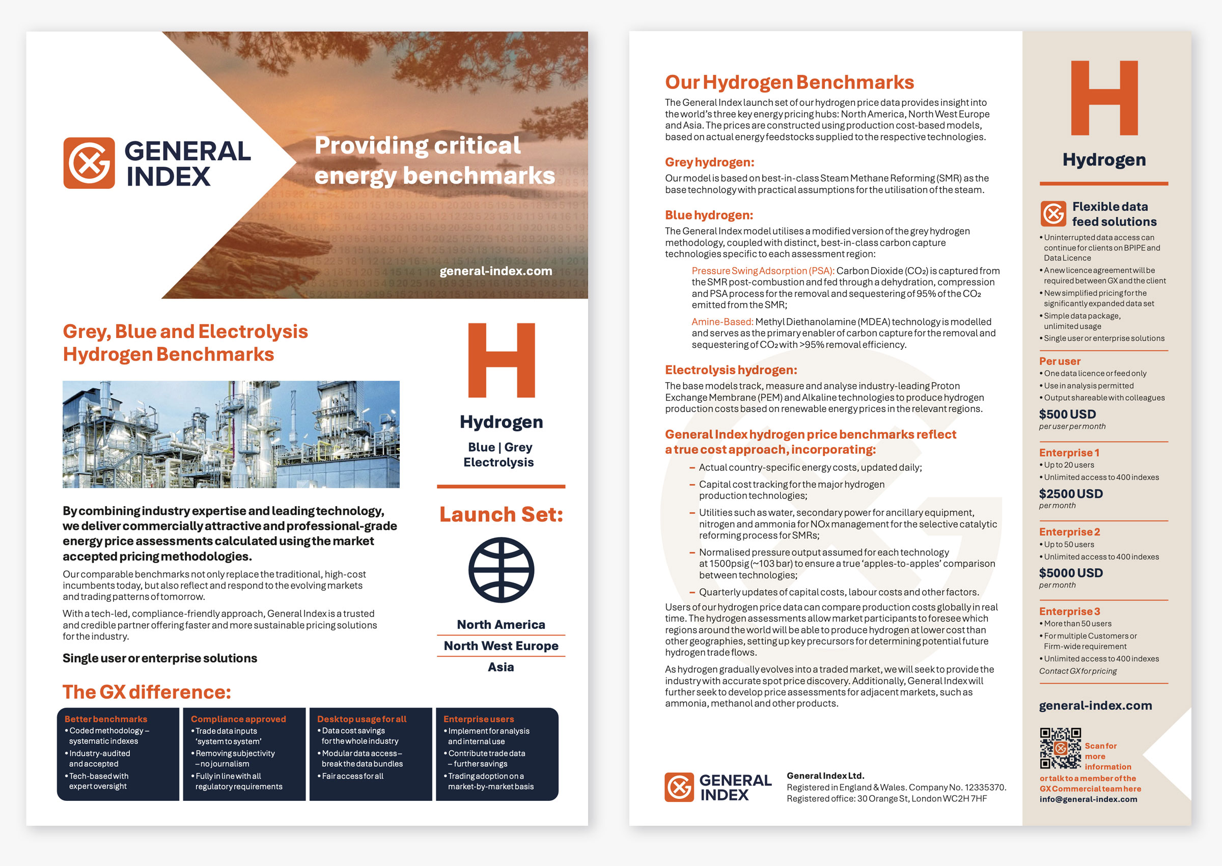 General Index brand Datasheets