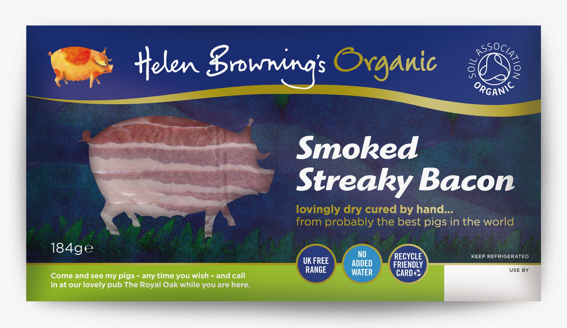 Helen Browning's Organic Streaky Bacon