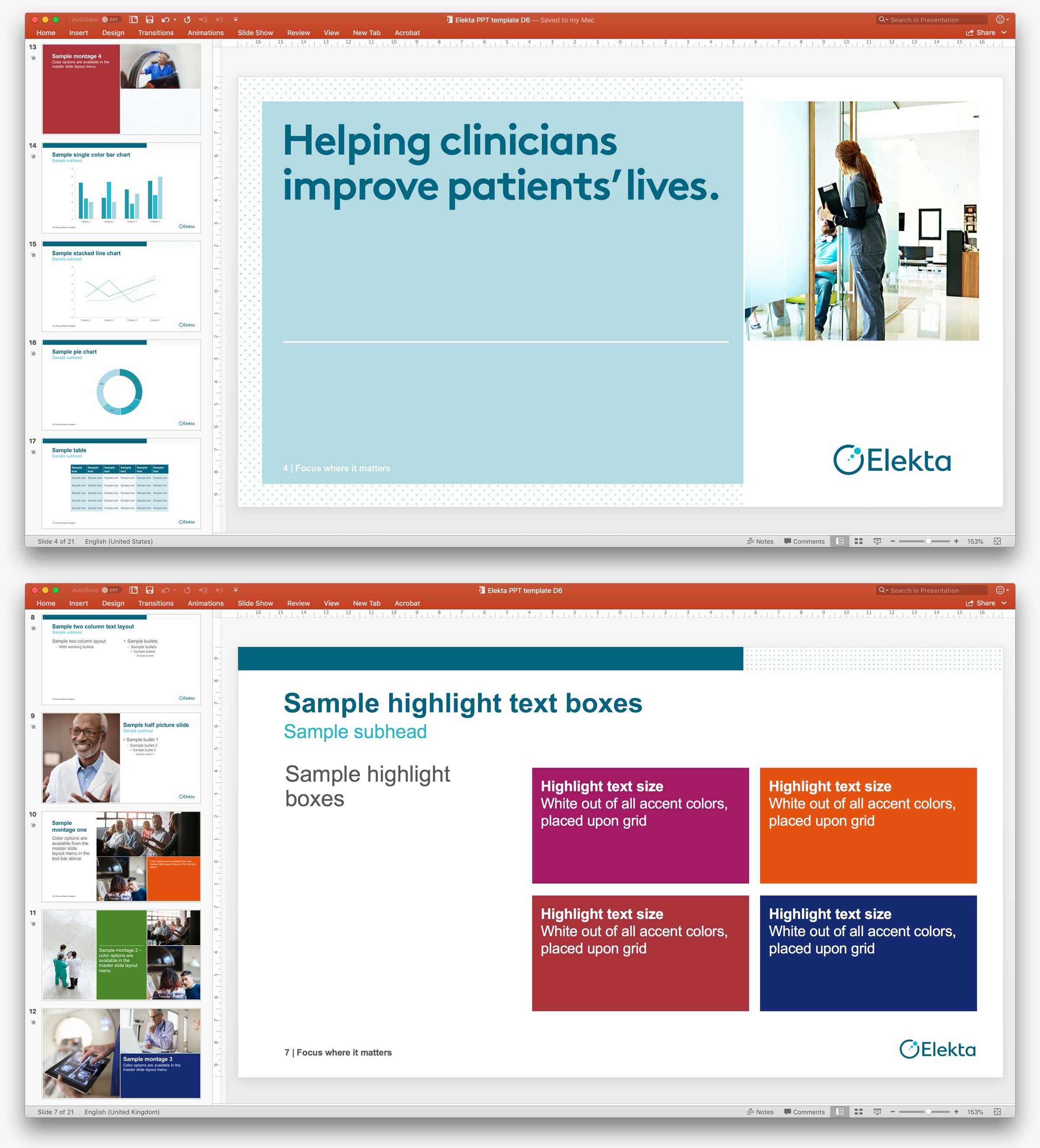 Elekta presentation template